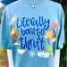 Literally born to thrift graphic tee