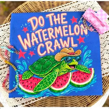 watermelon crawl graphic tee