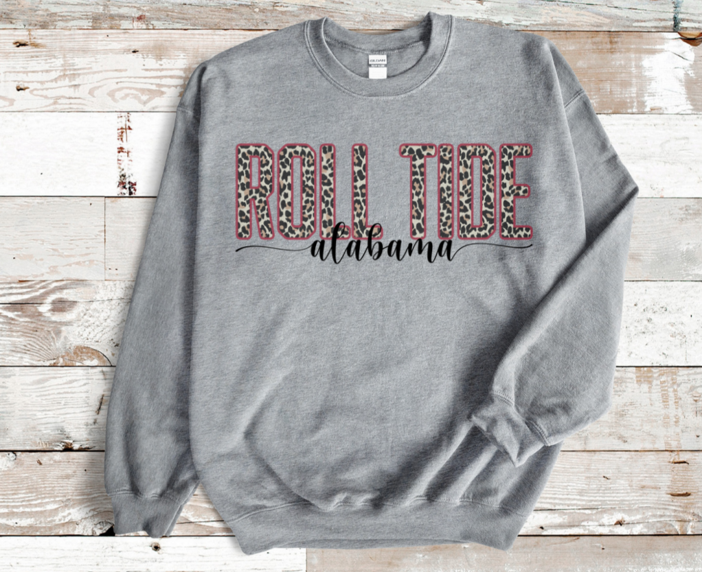 Roll Tide Alabama graphic shirt - 4 little hearts