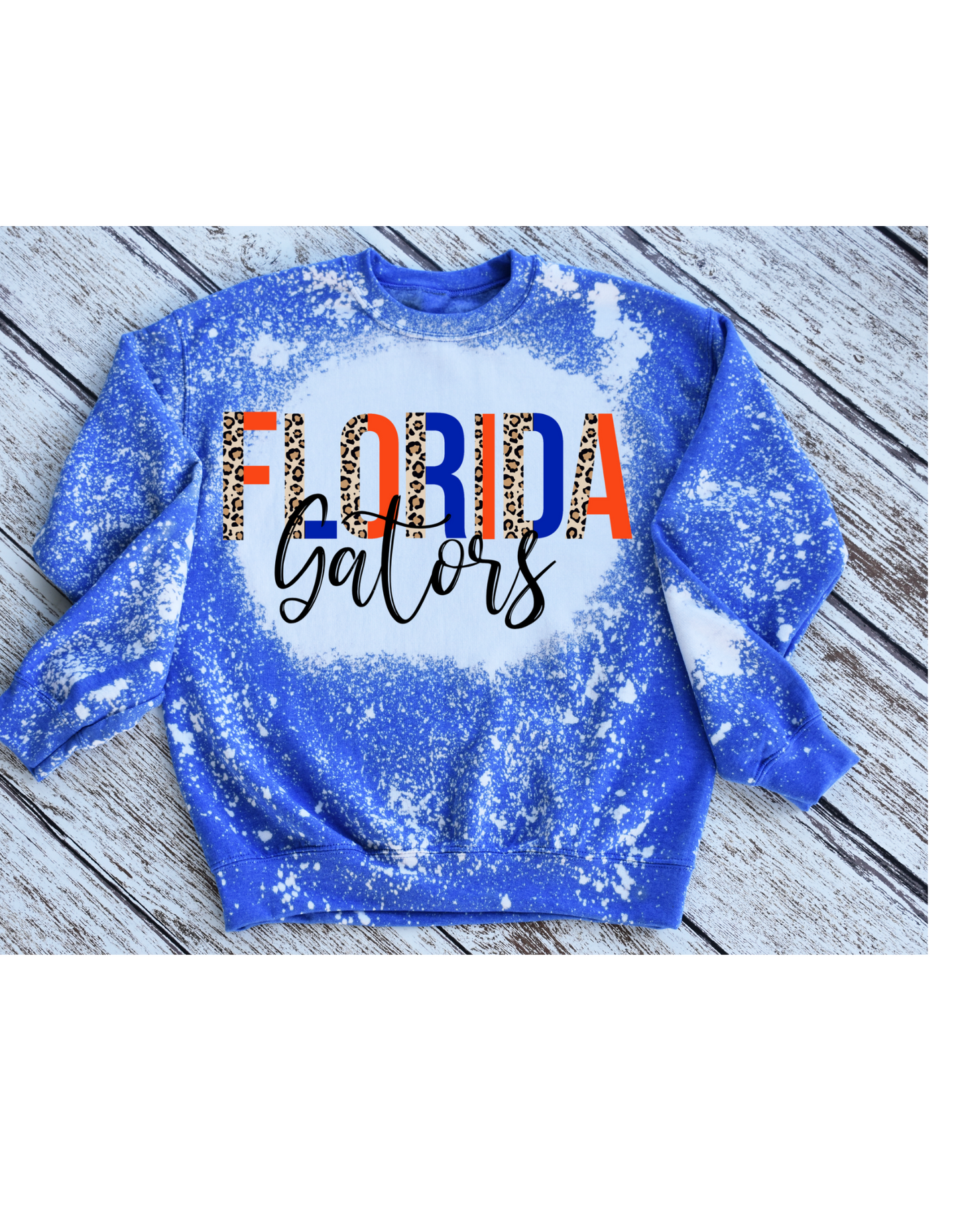 Gators bleached crewneck sweatshirt