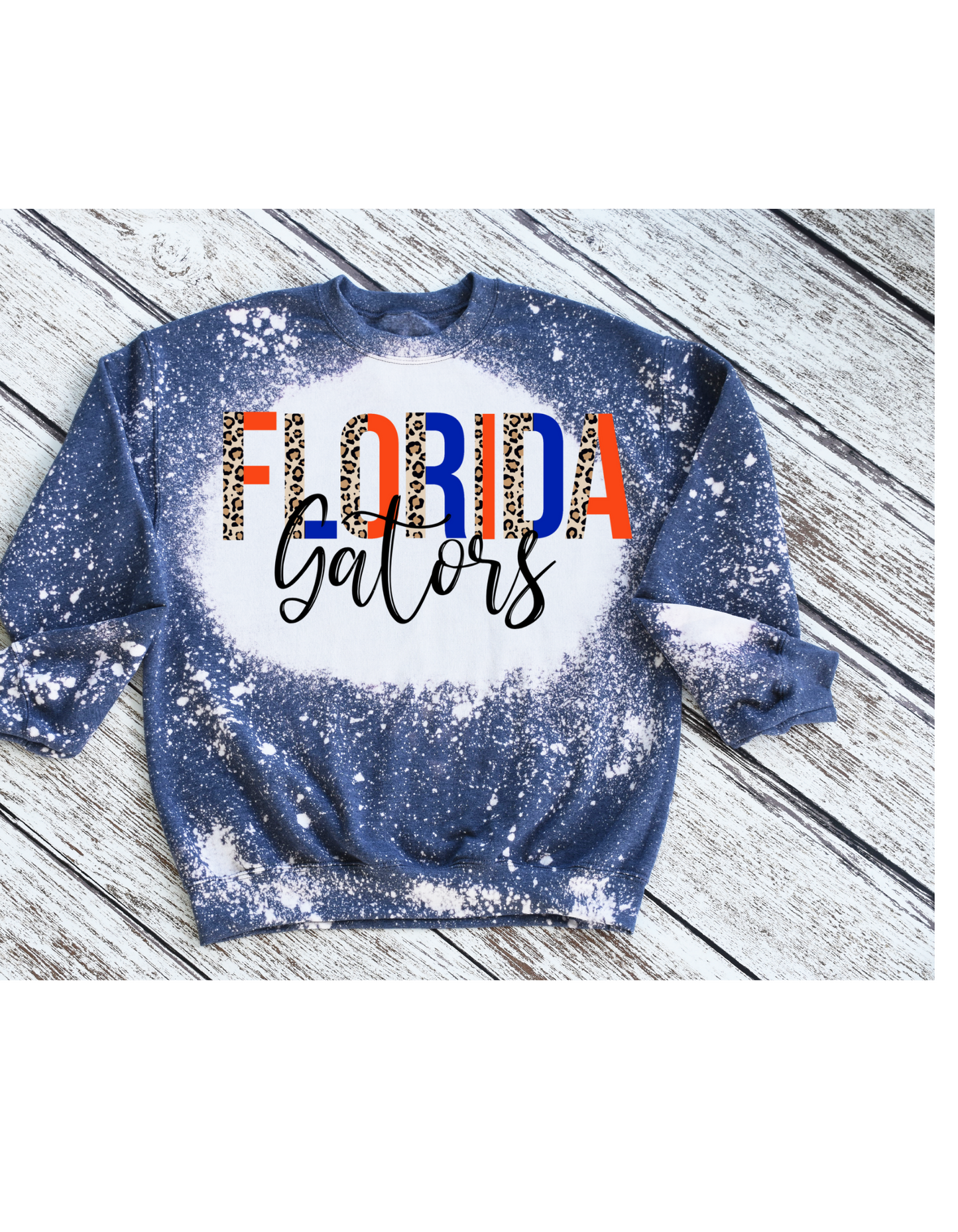 Gators bleached crewneck sweatshirt