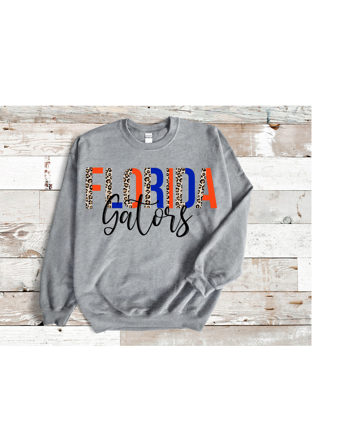 Gators bleached crewneck sweatshirt